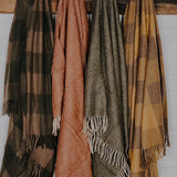Recycled Wool Tartan Blankets
