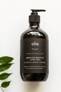 Olieve & Olie Australian Olive Oil Hand & Body Cream