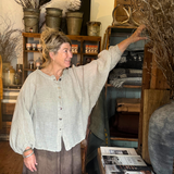 La Bottega di Brunella Linen Top – The Shopkeeper’s Favourite