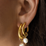 Indigo & Wolfe Allegra Gold Earrings