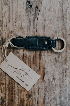 Italian Leather Key Ring