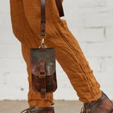 Italian Leather Vagabondo Lace Up Boots - Cacao