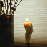 By Her Hand ‘Lovers’ Beeswax Candle – Twisted Pair
