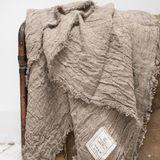 Len & Spolka Linen Bedspread