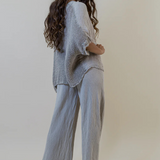La Bottega di Brunella Maglia Corsara Linen Top