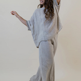 La Bottega di Brunella Maglia Corsara Linen Top