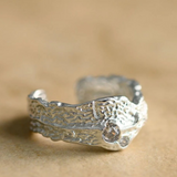 Indigo & Wolfe Silver Mia Ring (adjustable)