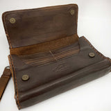 Italian Leather Borsellino Clutch