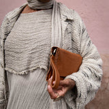 Italian Leather Borsellino Clutch