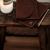 Handmade Leather Pouch - Tan