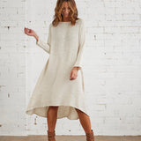 La Bottega di Brunella Linen Dress