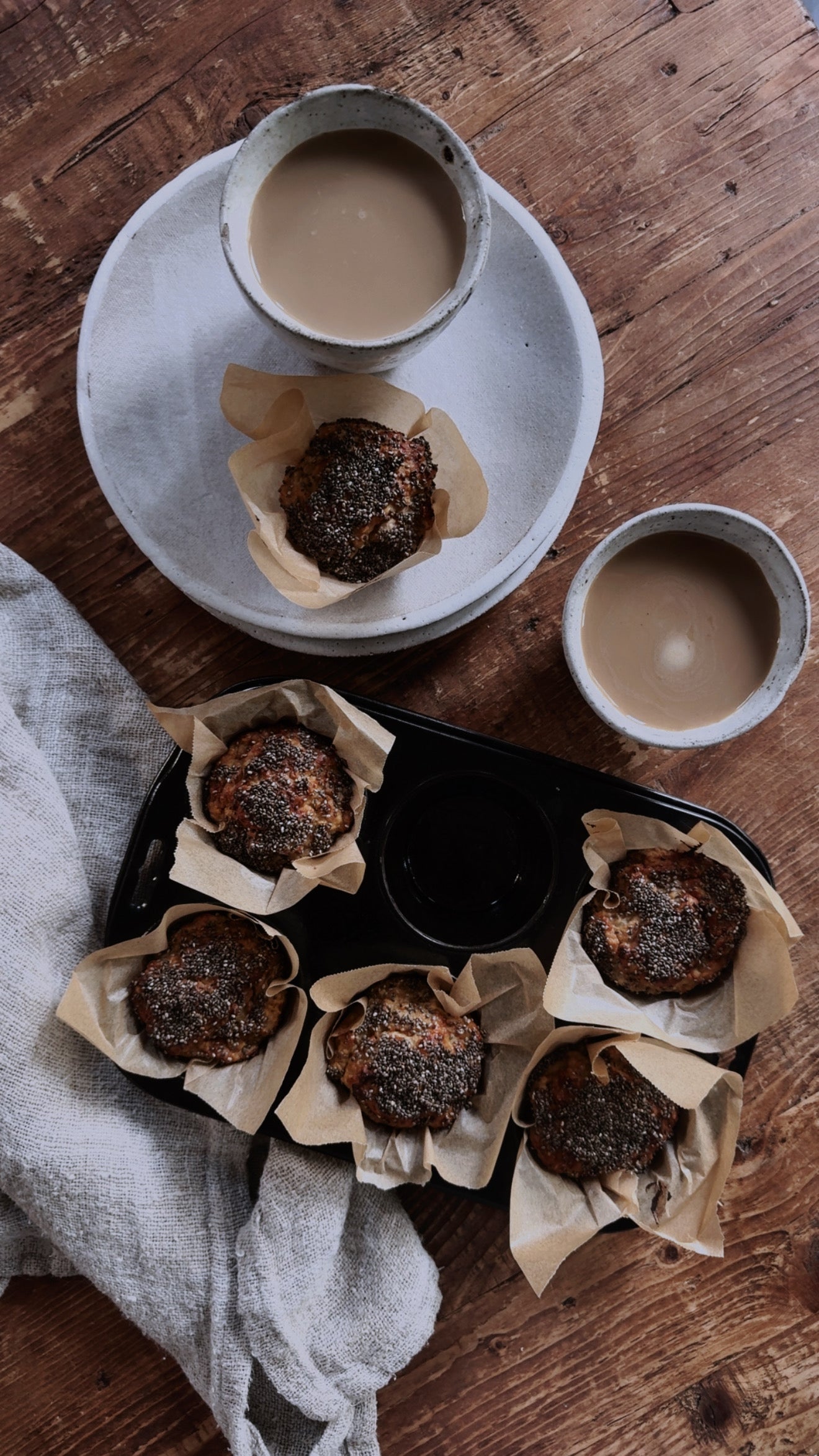 Belinda's throw-together banana muffins