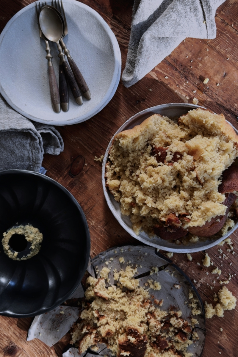 Greek-Style Yoghurt Cake (& a very real kitchen story)
