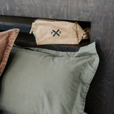 Pony Rider Waxed Canvas Toiletry Bag