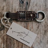 Italian Leather Key Ring