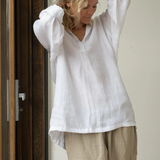 Len & Spólka Irena Linen Shirt