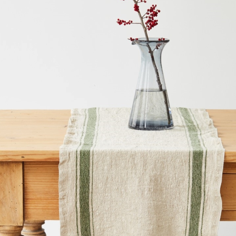 Linen Tales Vintage Linen Table Runner