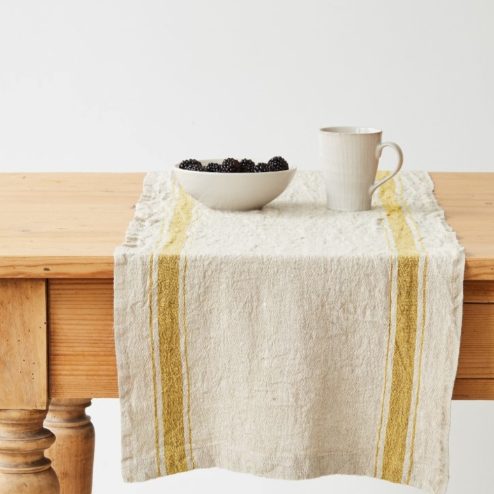 Linen Tales Vintage Linen Table Runner