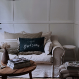 Pony Rider Camp Awesome Cushion Cover/Wall Banner