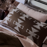 Pony Rider Dark Olive Forest Trail Cushion Cover