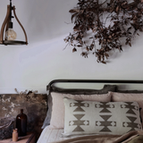 Pony Rider Dark Olive Forest Trail Cushion Cover