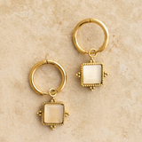 Indigo & Wolfe Vintage Moonstone Earrings