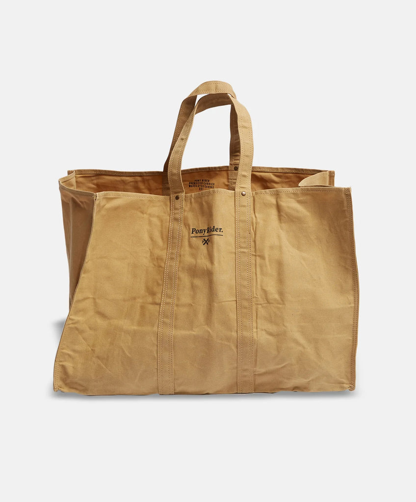 Market Canvas Tote Bag | Large