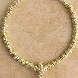 Indigo & Wolfe Gold Jewel Necklace