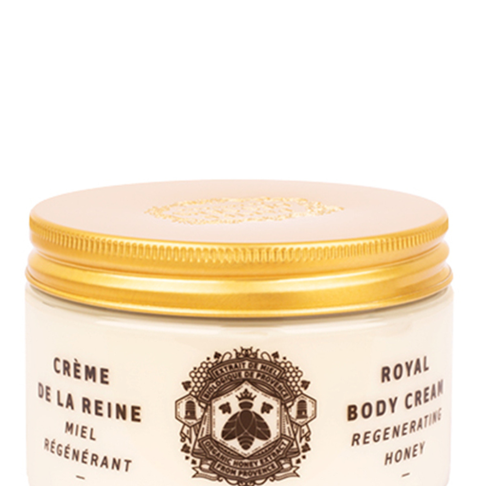 anier des Sens Honey Royal Body Cream in a 250ml jar, nourishing French body cream with organic honey - shop now at Tomolly.