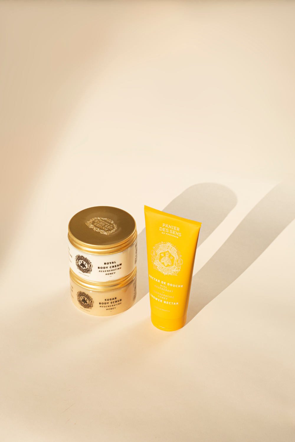 Panier des Sens Honey Shower Nectar in 200ml tube shop online at Tomolly.