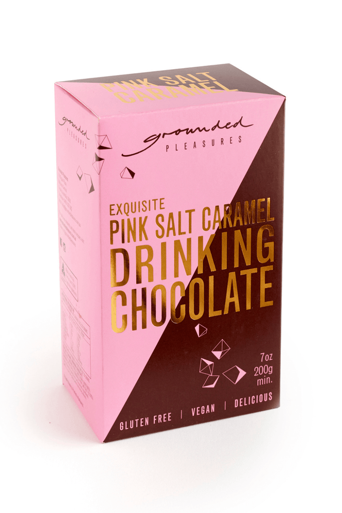 Grounded Pleasures Pink Salted Caramel Drinking Chocolate