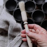 Redecker Round Baking Brush