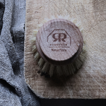 Redecker dish brush replacement head made from tampico fibre and beechwood. Shop at Tomolly.
