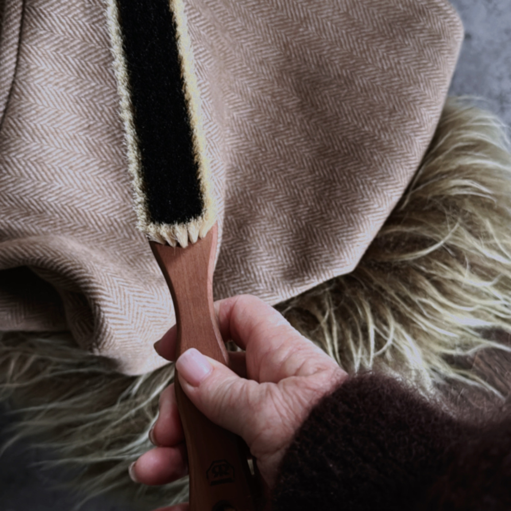 Cashmere Brush by Redecker, shop online at Tomolly