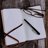 Handmade Leather Journal with Tie