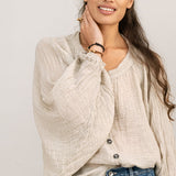 La Bottega di Brunella Linen Top – The Shopkeeper’s Favourite