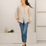 La Bottega di Brunella Linen Top – The Shopkeeper’s Favourite