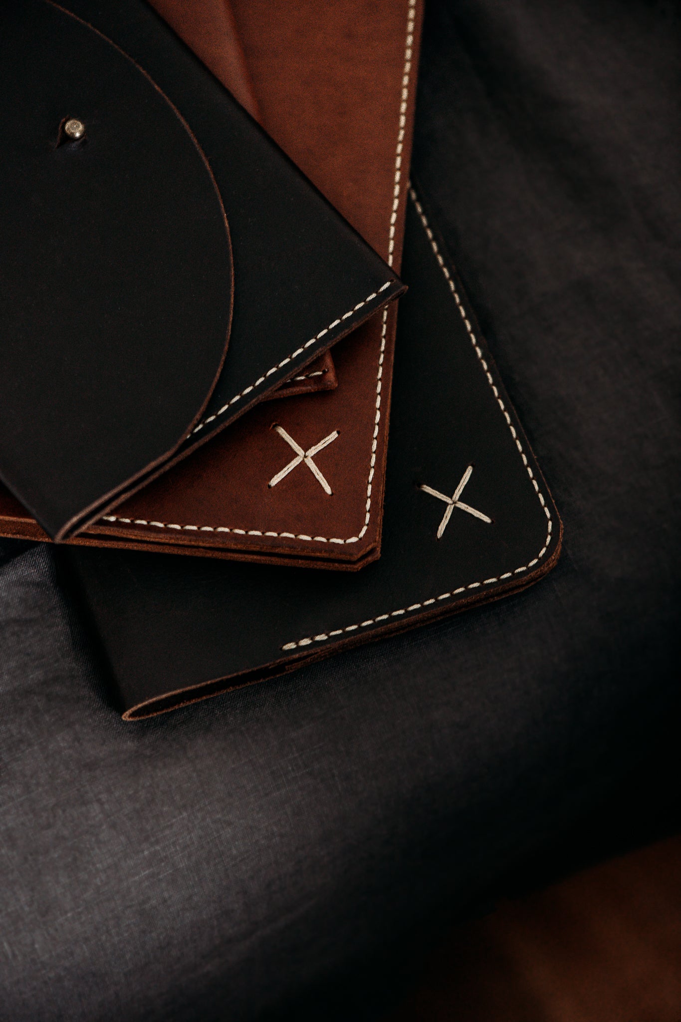 Handmade Leather Journal - Tan